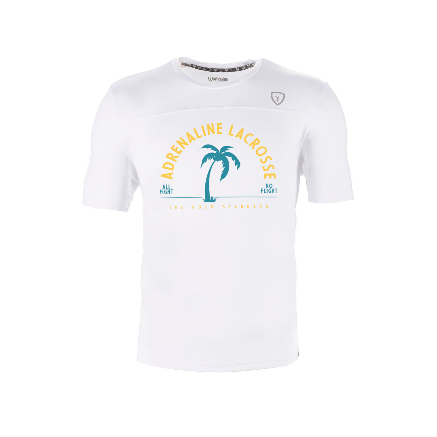 Adrenaline Lacrosse Flex Technical Shooter Shirt - Gold Standard