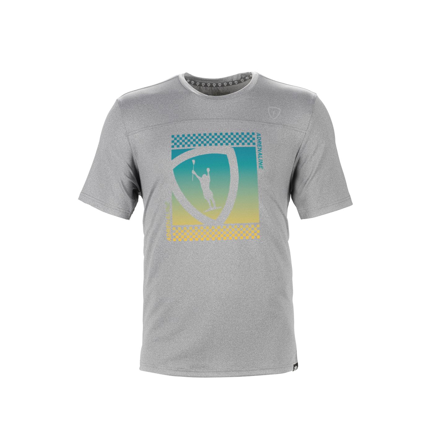 Adrenaline Lacrosse Flex Technical Shooter Shirt - Shield Checks