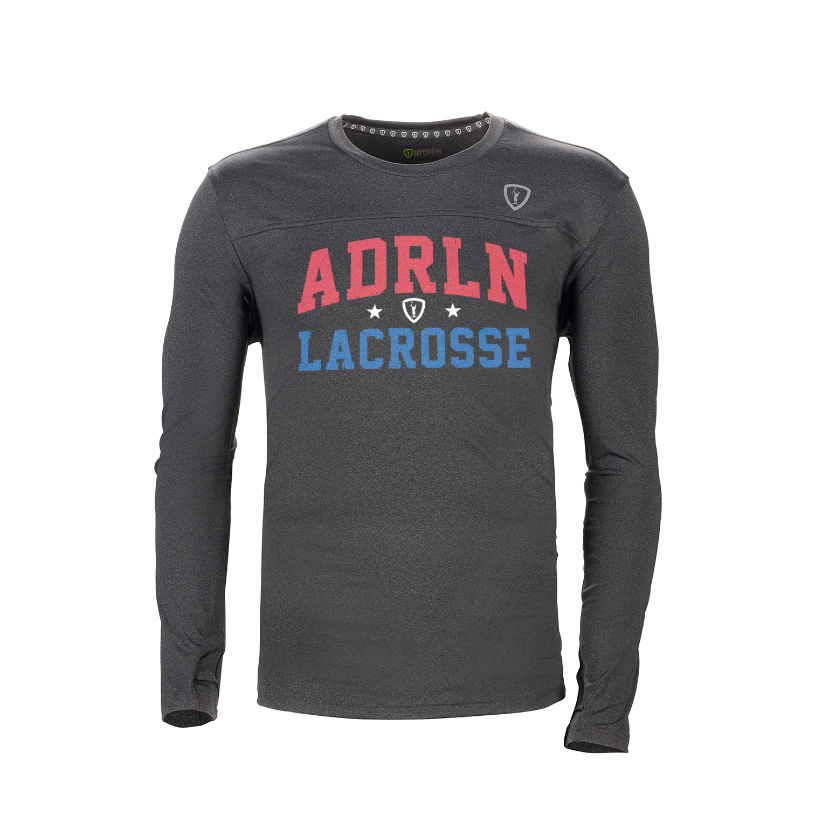 Adrenaline Lacrosse LS Flex Technical Shooter Shirt - ADRLN Block
