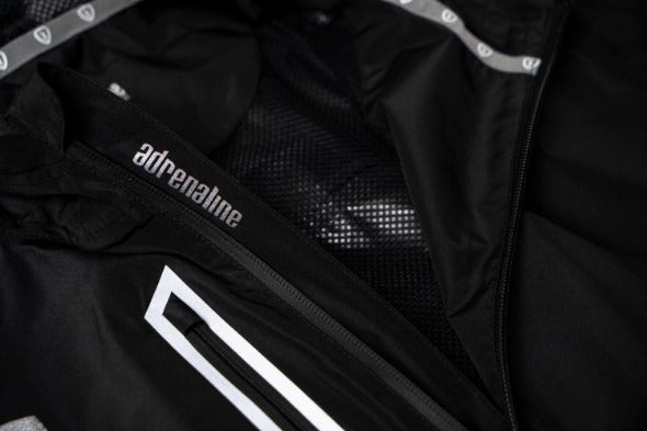 Adrenaline Darth Cader Full Zip Packable Waterproof Lacrosse Jacket