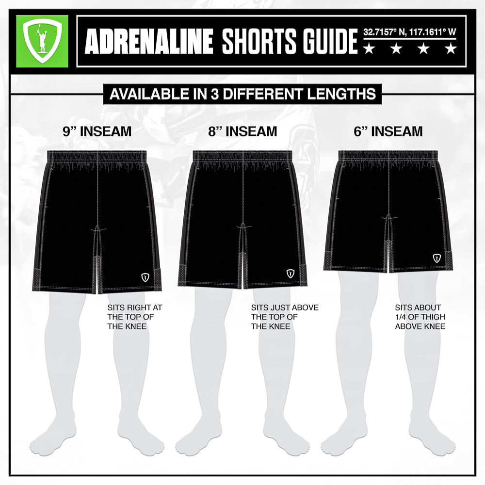 Adrenaline 9in Ventilator Technical Lacrosse Shorts