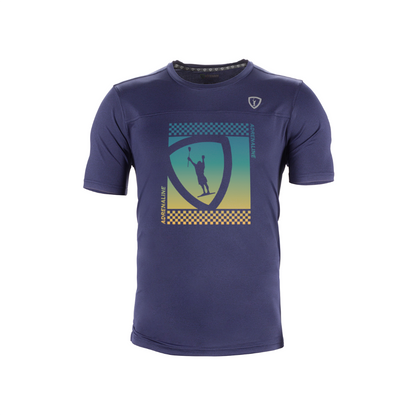 Adrenaline Lacrosse Flex Technical Shooter Shirt - Shield Checks