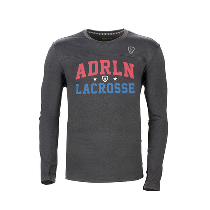 Adrenaline Lacrosse LS Flex Technical Shooter Shirt - ADRLN Block