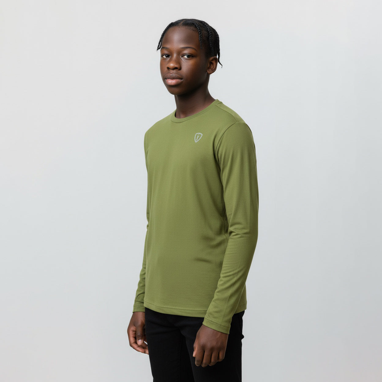 Adrenaline Anytime Performance Youth Long Sleeve Lacrosse Tee Shirt