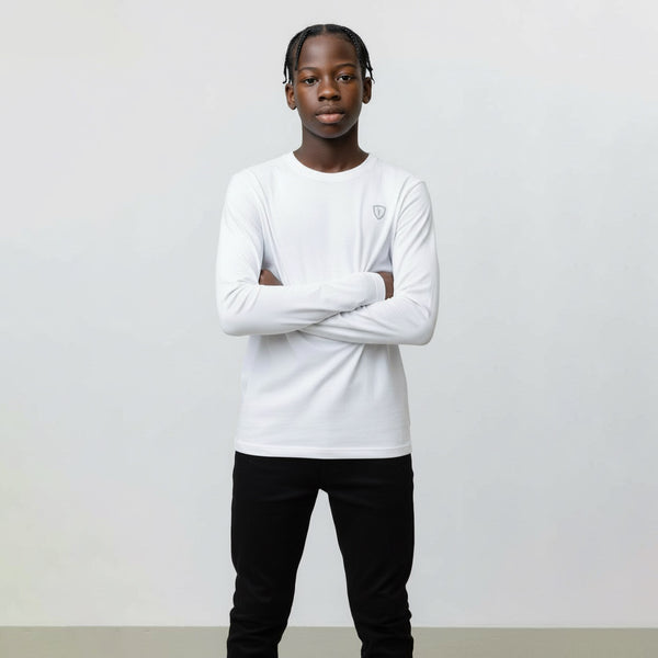 Adrenaline Anytime Performance Youth Long Sleeve Lacrosse Tee Shirt