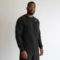 Adrenaline Coastal Quilted Lacrosse Crewneck