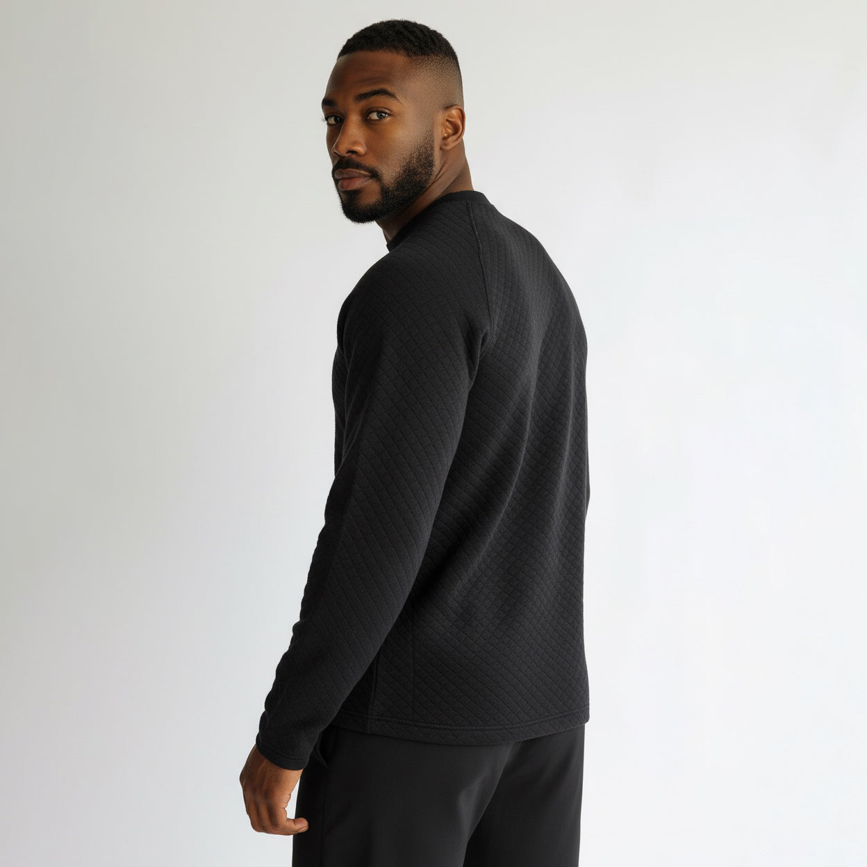 Adrenaline Coastal Quilted Lacrosse Crewneck