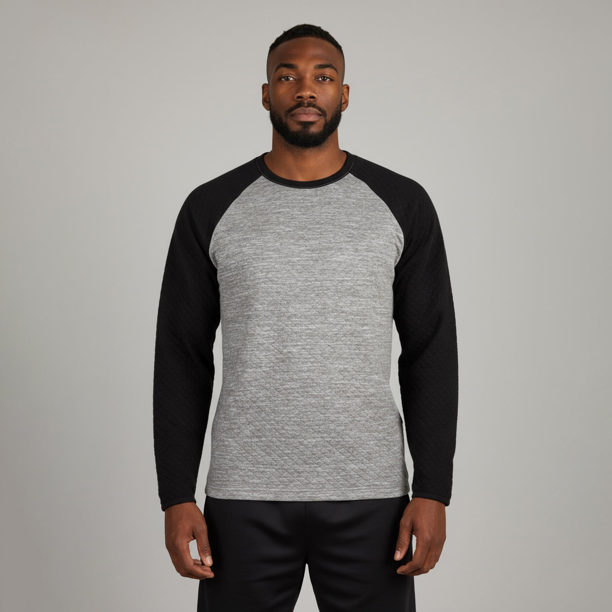 Adrenaline Coastal Quilted Lacrosse Crewneck