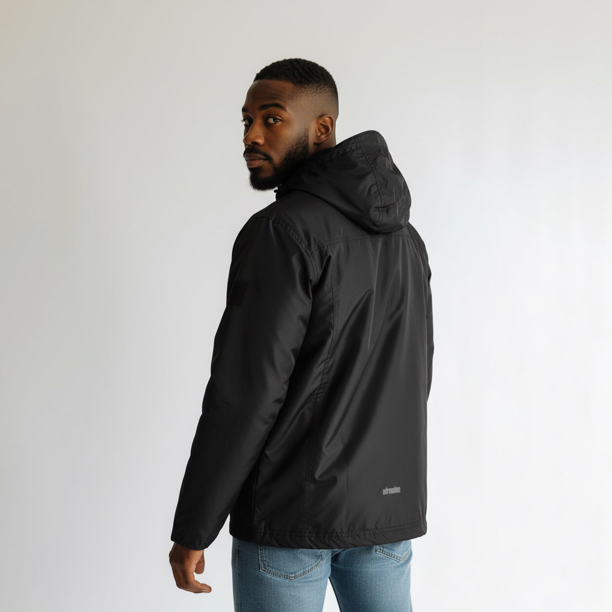 Adrenaline Darth Cader Full Zip Packable Waterproof Lacrosse