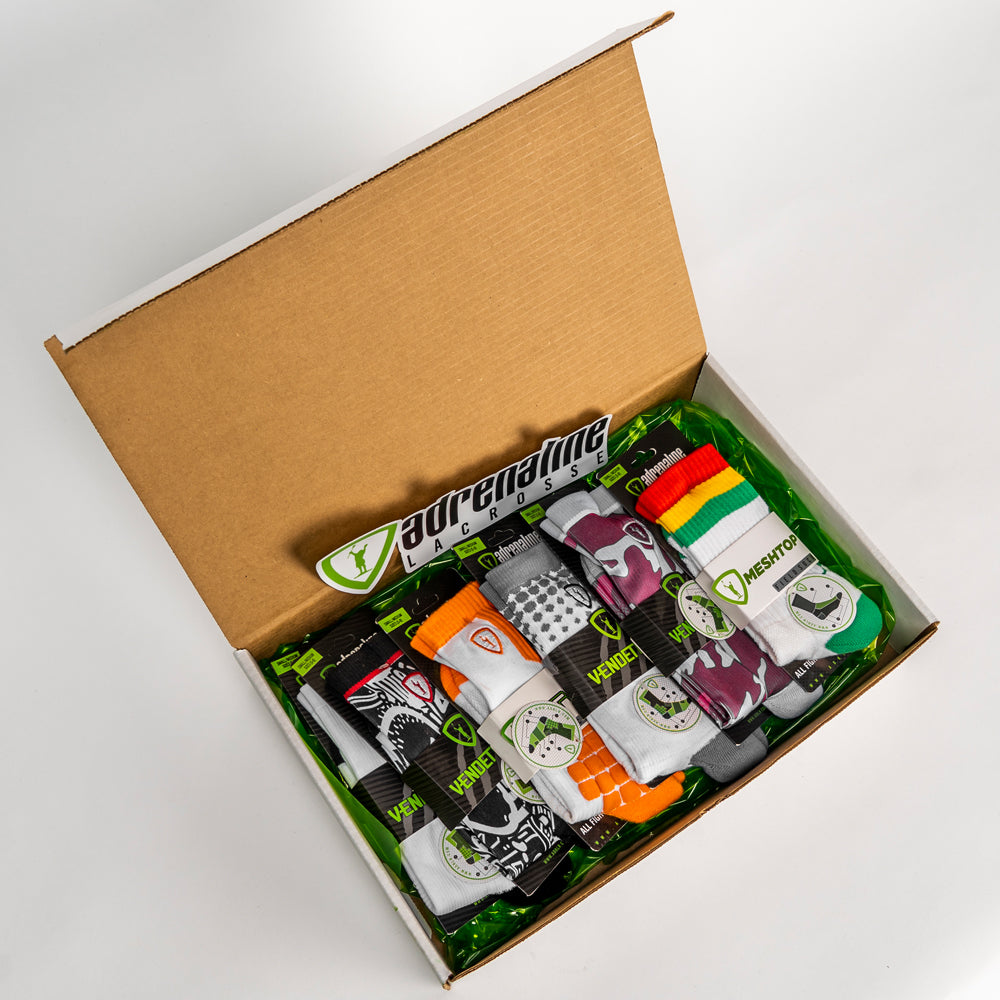 Adrenaline Lacrosse Socks - Mystery 6-Pack