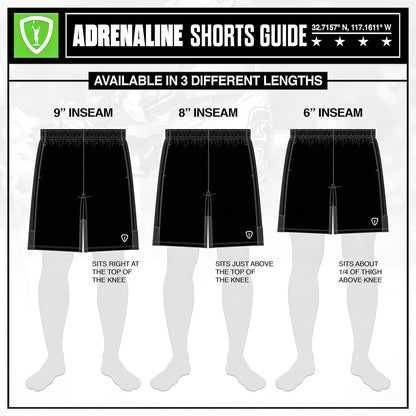 Adrenaline 9in Ventilator Technical Lacrosse Shorts
